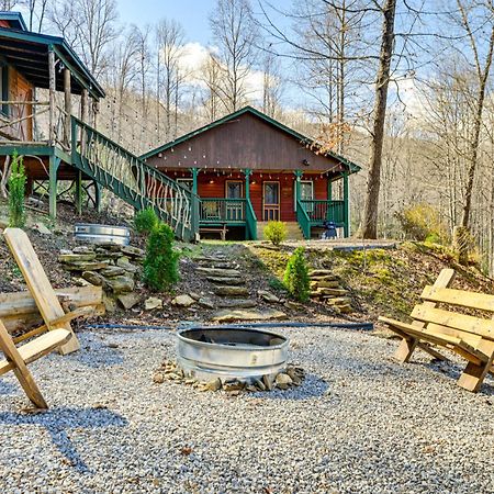 Smoky Mountain Cabin With Camping Area And Fire Pit! Whittier Exterior foto