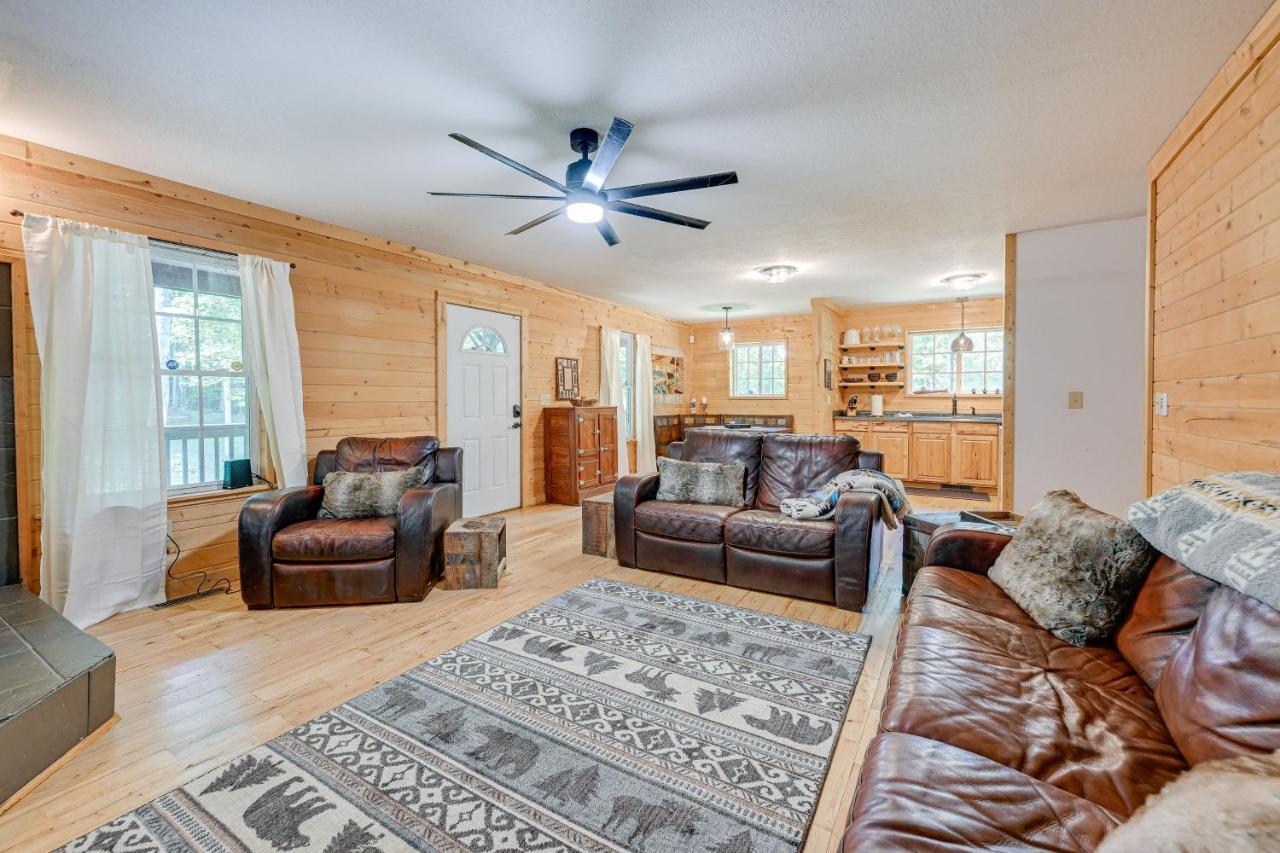 Smoky Mountain Cabin With Camping Area And Fire Pit! Whittier Exterior foto