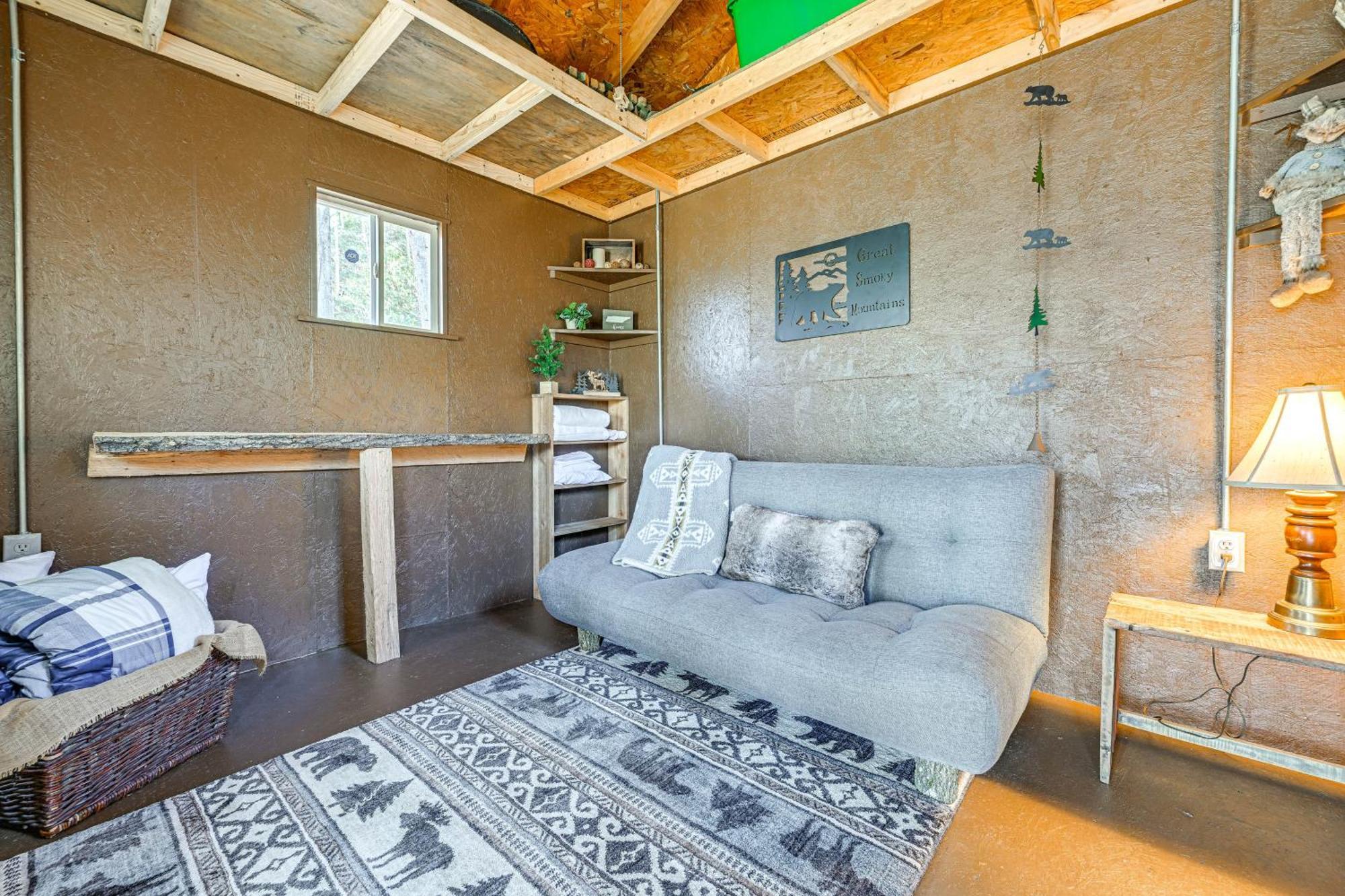 Smoky Mountain Cabin With Camping Area And Fire Pit! Whittier Exterior foto
